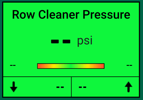 Row Cleaner Metric Widget, as it appears in Large and Extra Large sizes