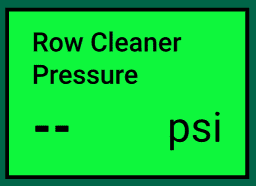 A Small Row Cleaner Metric Widget