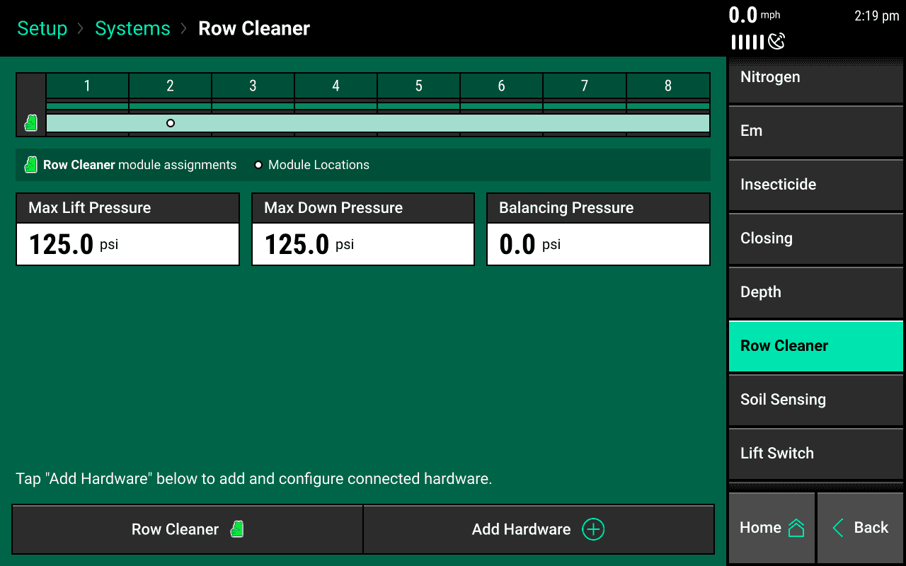 rowcleanersetup